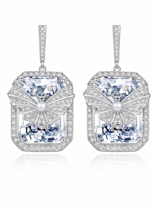 Jewelry - Butterfly Zircon Earrings The Niessia